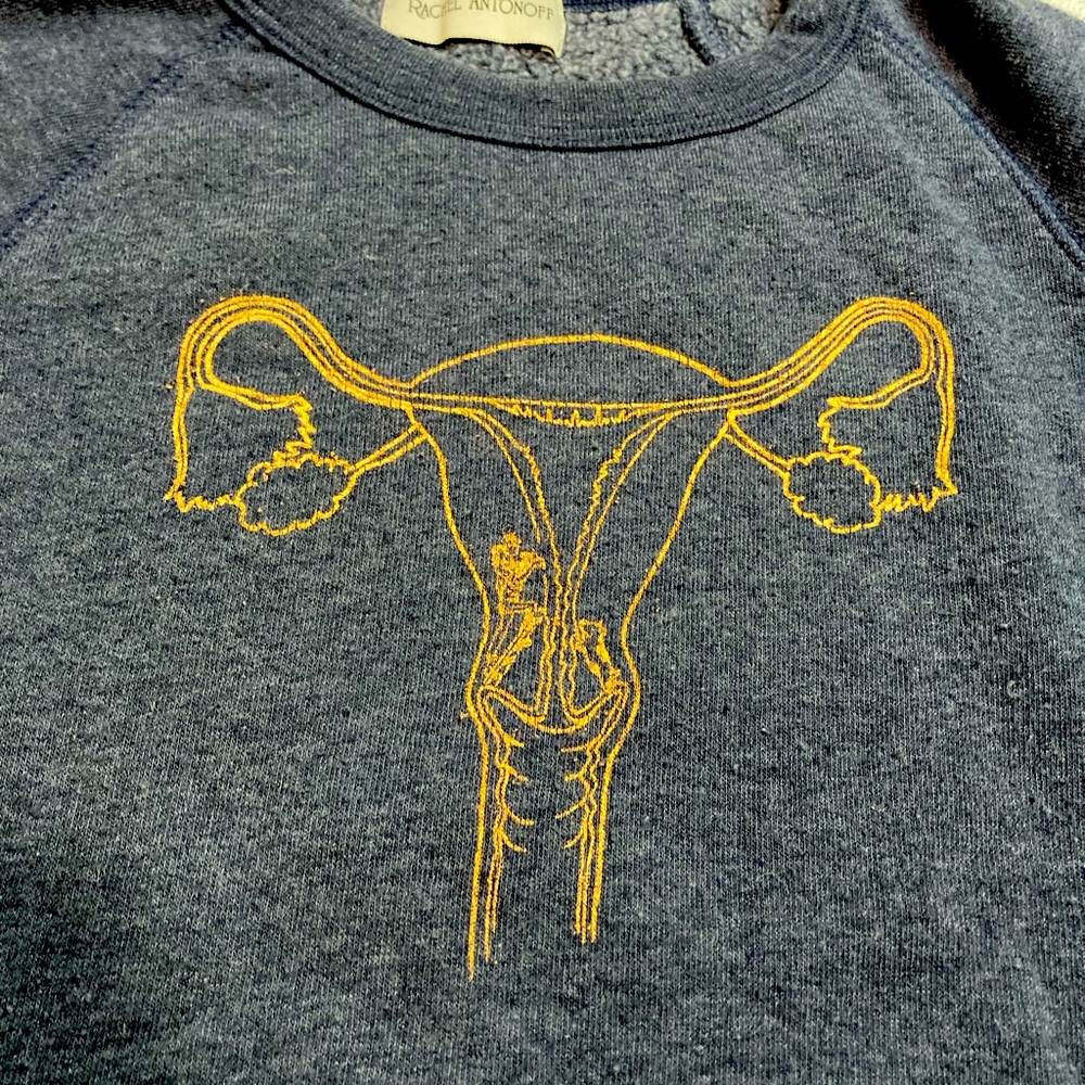 THE REPRODUCTIVE SYSTEM SWEATSHIRT Rachel Antonoff